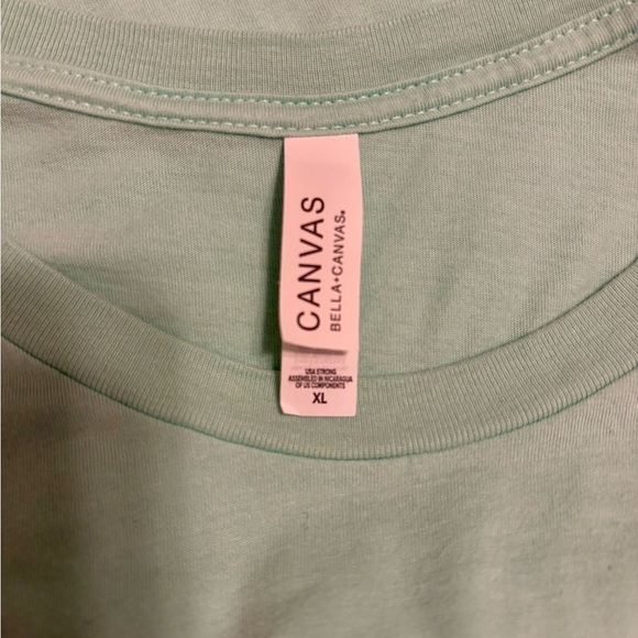 Fight Racism Mint Green Short Sleeve Tee - Picture 3 of 3